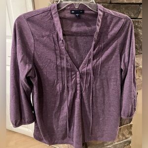 Gap BOHO purple shirt size medium